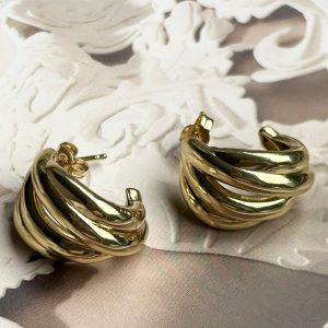 2219fd32-5bc2-442a-9e10-aa3eb19228b6 Aros Tanya 1.8 cm Gold Colección Gold Addict