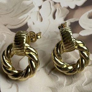 Aro Tenerife 1.7 cm Gold Colección Gold Addict