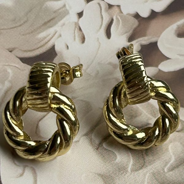 Aro Tenerife 1.7 cm Gold Colección Gold Addict