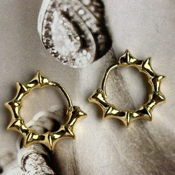 Aros Austria 1.6 cm Gold Colección Gold Addict