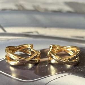 Aro Cintia Gold 1.5 cm Colección Gold Addict