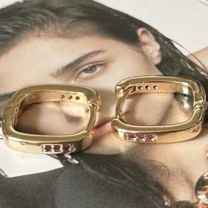 Aro Rubí Gold 1.5 cm Colección Gold Addict
