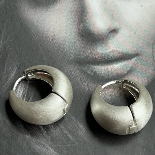 Aro Moré Silver 1,8cm colección Gold Addict