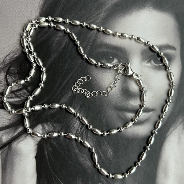 Collar Galicia Silver 45cm + alargue colección Gold Addict
