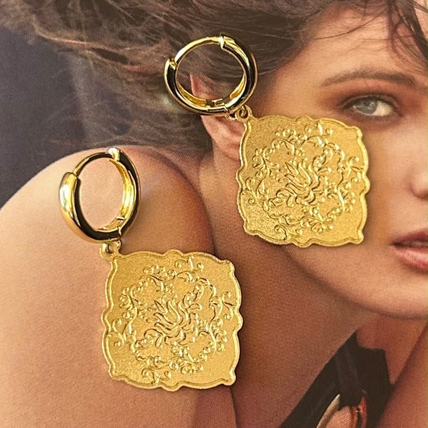 Aro Provenza Gold 4.5 cm Colección Brasil
