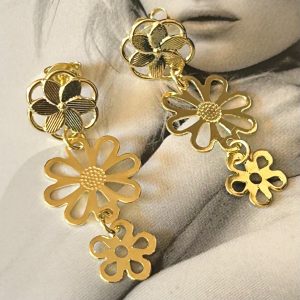 71fd6c83-bdf1-4344-956e-d4d2c1416210 Aro Silvestre Flores Gold 4 cm Colección Brasil