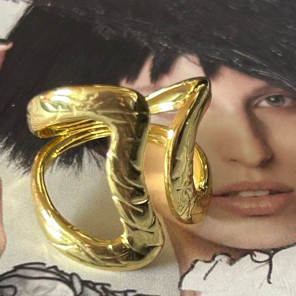 Anillo Paula Ajustable Gold Colección Gold Addict
