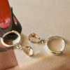 Aro Cristal Champagne Silver 2.5 cm Colección Brasil